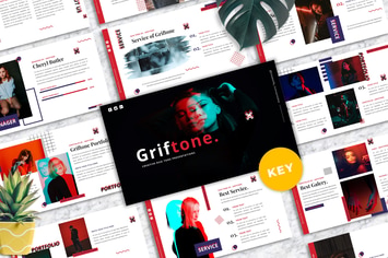 Griftone - Creative Purpose Keynote Template