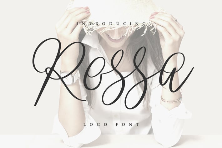 Rossa Script - Logo Font
