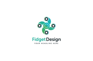 Fidget Design Logo Template