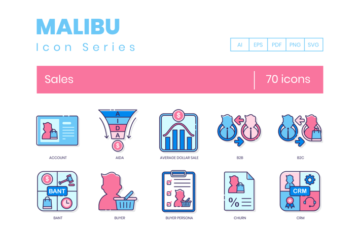 70 Sales Icons