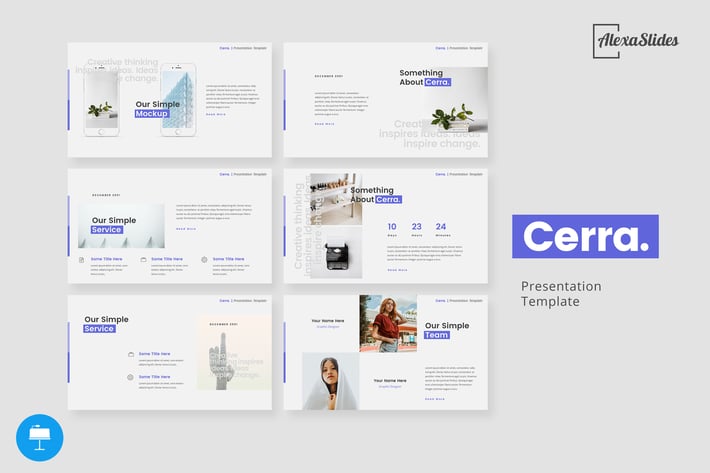 Cerra - Clean Minimalist Keynote Template