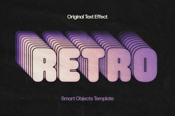Layered Motion Text Effect