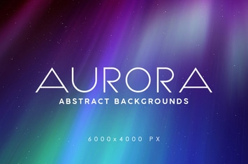 30 Aurora Space Backgrounds