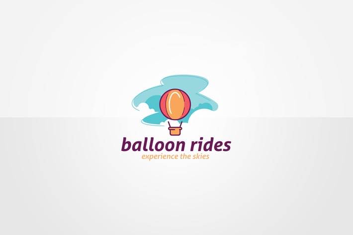 Balloon Logo Template