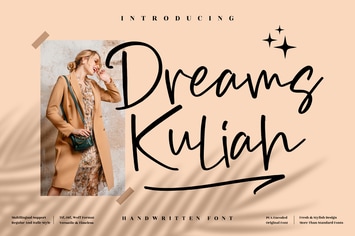 Dreams Kuliah Handwritten Font
