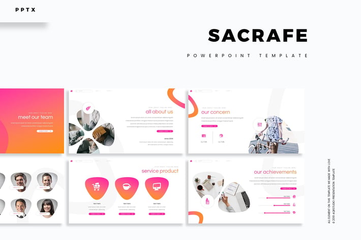 Sacrafe - Powerpoint Template