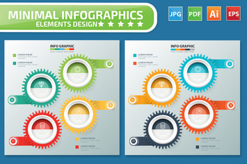 Cog Infographics design