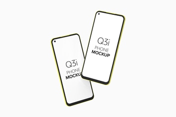 Q3i Phone Mockup