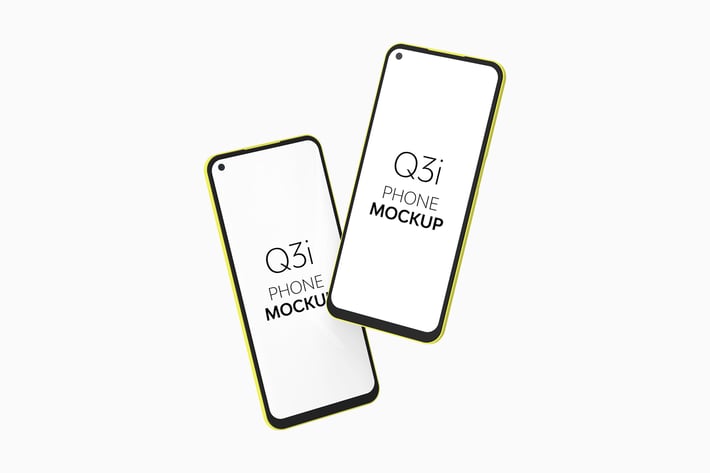 Q3i Phone Mockup