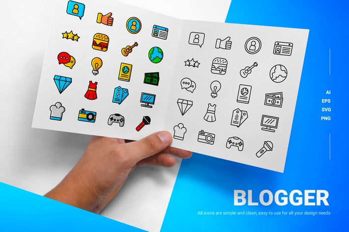 Blogger - Icons