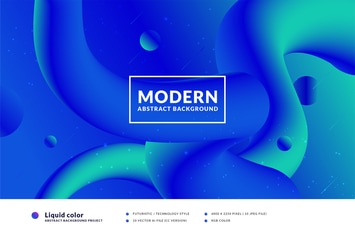 Liquid color abstract background