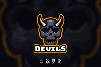 Devil E-Sport Logo Design