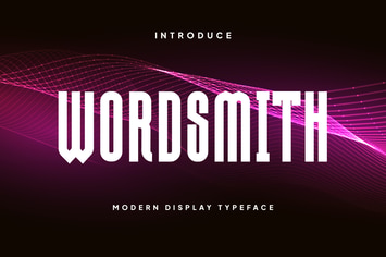 Wordsmith - Modern Display Typeface