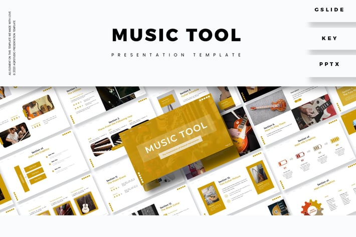 Music Too - Presentation Template