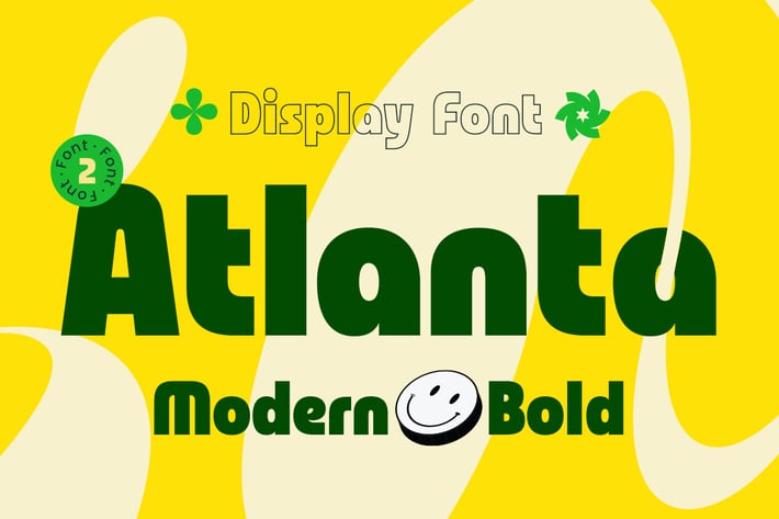 Atlanta - Display Font Modern Bold