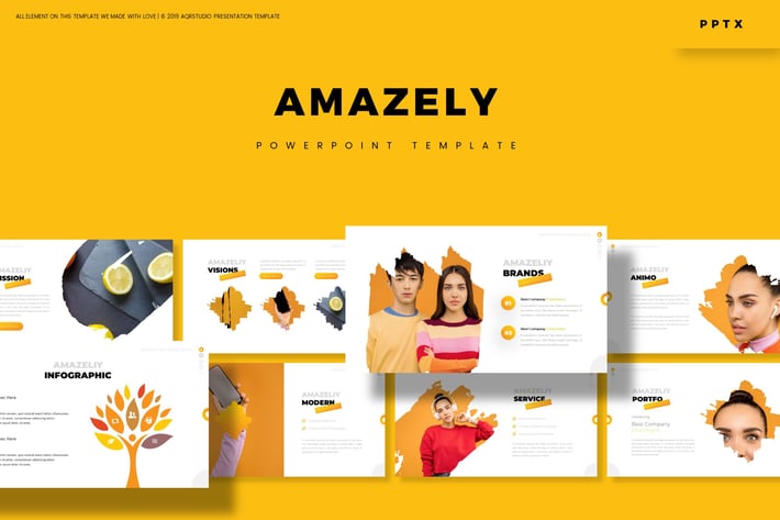 Amazely - Powerpoint Template