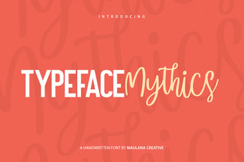 Mysthics - Font Duo Script Sans Typeface