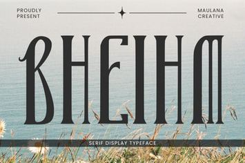 Bheihm Decorative Display Font