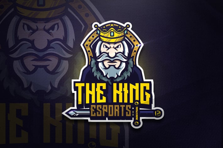 The King - Mascot & Esport Logo