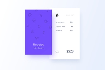 Receipt / Invoice Template