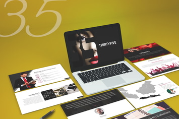 Tiga Lima - Powerpoint Template
