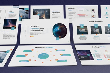 Nexara - Futuristic Keynote Template