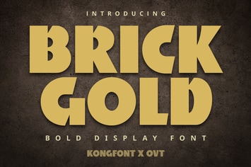 Brickgold - Bold Display Font