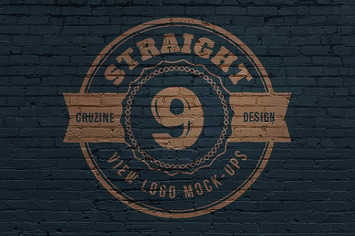 Straight View Logo Mock-ups
