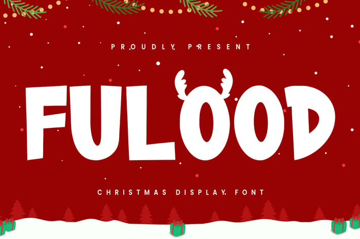 Fulood Display Font Christmas