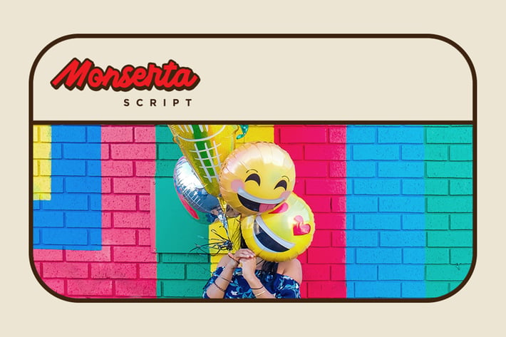 Monserta - Square Fun Script Font