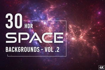 30 HDR Space Backgrounds - Vol. 2