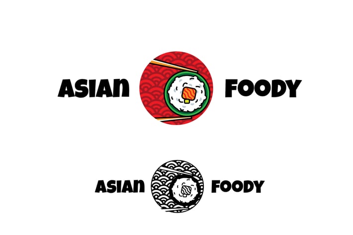 Asian Foody - Mascot & Esport Logo