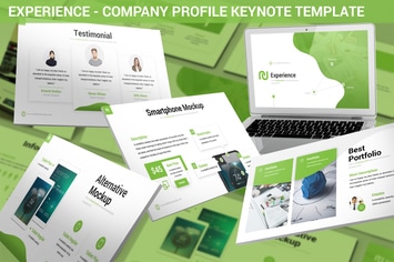 Experience - Company Profile Keynote Template