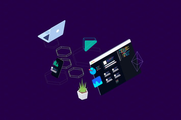 Blockchain Platform Isometric Illustration 13