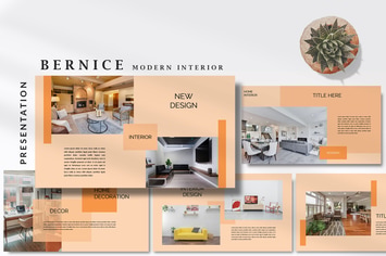 Bernice Modern Interior - Keynote Template