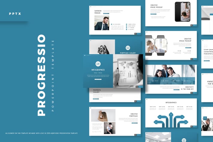 Progressio - Powerpoint Template