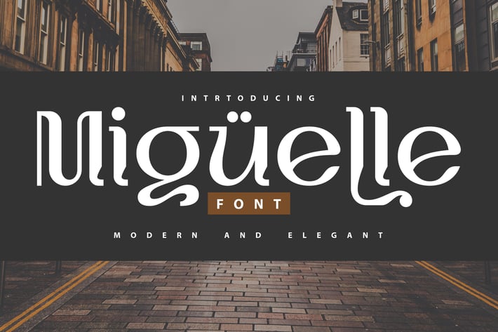 Miguelle Modern Font