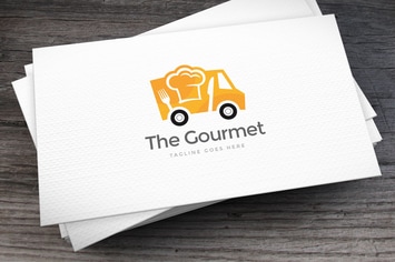 Food Truck Logo Template