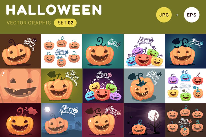 Halloween pumpkins