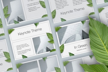 In Green Keynote Theme