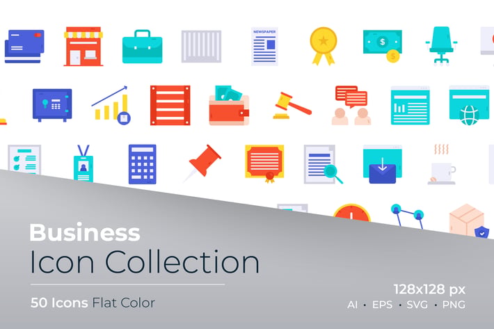 Business Flat Color Icon
