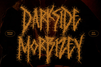 Darkside Morbizey Metal Font 