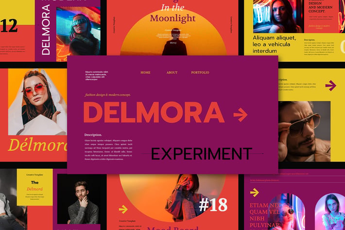 Delmora Powerpoint Template