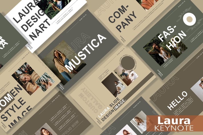LAURA - Fashion Keynote Template