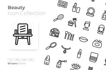 Beauty Outline Icon