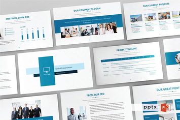 GLOBAL - Multipurpose Powerpoint Template  V87