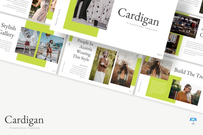 Cardigan - Keynote Template