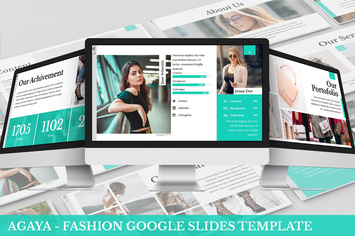 A-Gaya - Fashion Google Slides Template