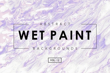 Wet Paint Backgrounds Vol. 12