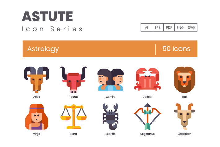 Horoscope Icons